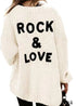 Long Woolen Knitted Cardigan Coat